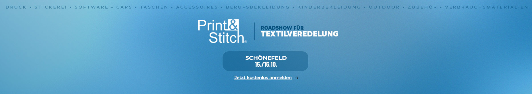 Print & Stitch – Jetzt kostenlos anmelden!