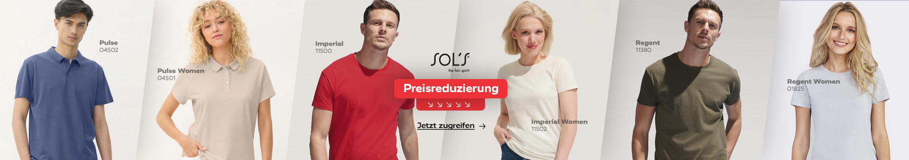 SOL'S - Preisreduzierung!