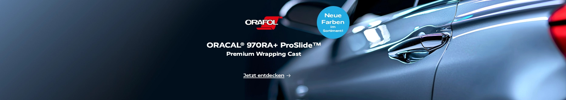 Neue Farben im Sortiment! ORACAL® 970RA+ ProSlide™