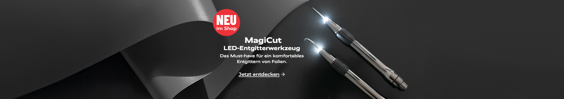 MagiCut LED-Entgitterwerkzeug