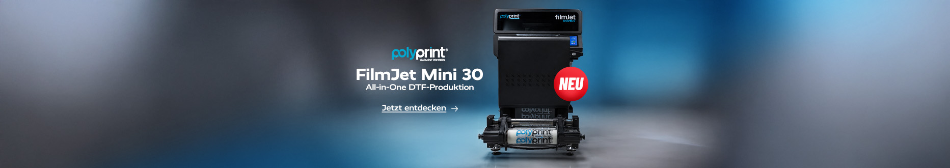 Polyprint FilmJet Mini 30 DTF Startpaket