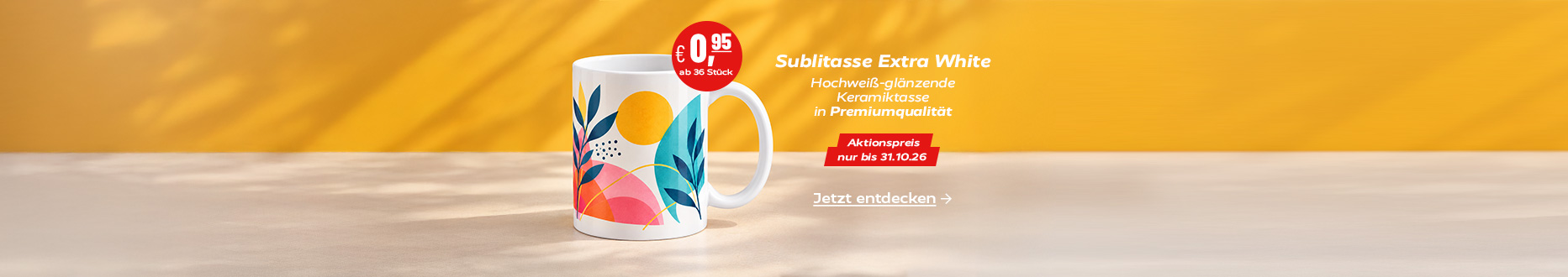 Sublitasse Extra White