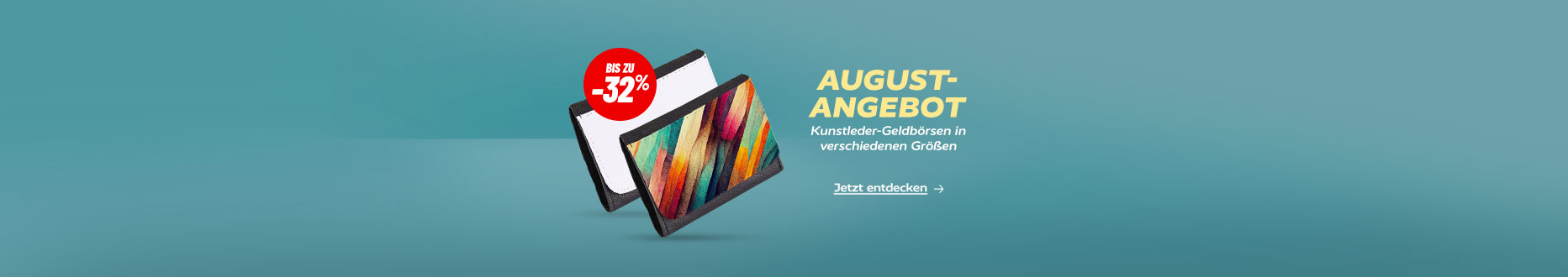 Geldbörsen - bis zu 32 % Rabatt.