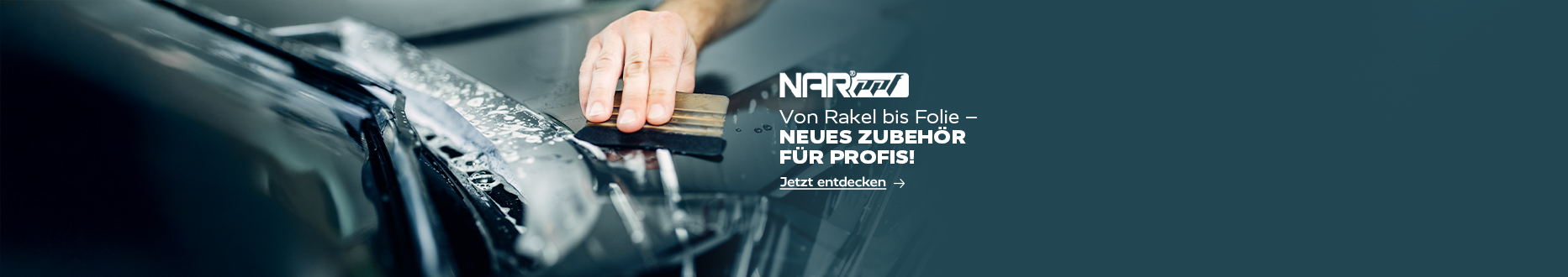 Jetzt neu im Shop. NARppf - Rakel und Folien!