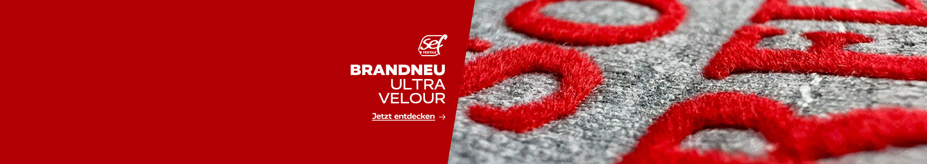 Neuheit – SEF Ultra Velour – hochwertige Flock