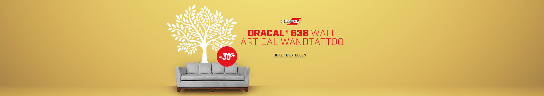 Orafol® ORACAL® 638 Wall Art Cal Wandtattoo im Angebot!