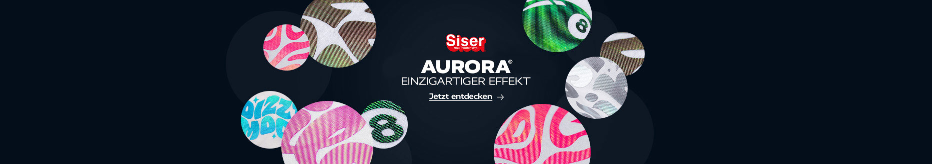Jetzt neu: Siser Aurora® – Außergewöhnliches schillerndes Finish mit gewebter Oberflächenstruktur