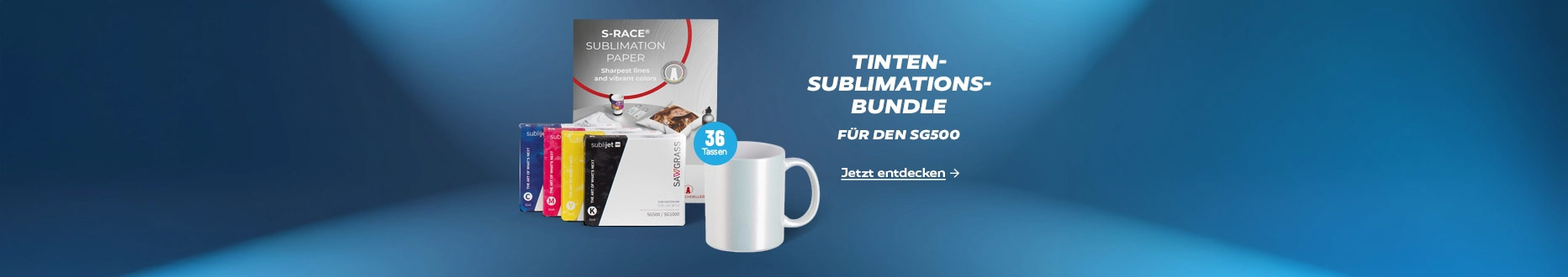 Neu! Sawgrass Tinten Sublimationsbundle für SG500.