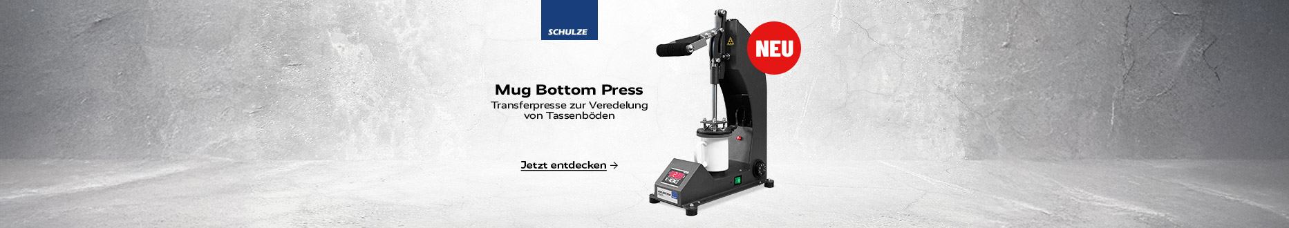 Neu im Shop: Schulze Mug Bottom Press