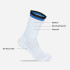 Mr. Socks Tennis Socks Two-Tone - L05006