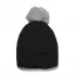 Daiber Pompon Hat with Contrast Stripe - MB7964