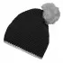 Daiber Pompon Hat with Contrast Stripe - MB7964