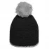 Daiber Pompon Hat with Contrast Stripe - MB7964