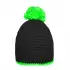 Daiber Pompon Hat with Contrast Stripe - MB7964
