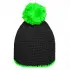 Daiber Pompon Hat with Contrast Stripe - MB7964
