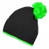 Daiber Pompon Hat with Contrast Stripe - MB7964