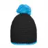 Daiber Pompon Hat with Contrast Stripe - MB7964