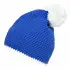 Daiber Pompon Hat with Contrast Stripe - MB7964