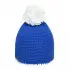 Daiber Pompon Hat with Contrast Stripe - MB7964