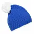 Daiber Pompon Hat with Contrast Stripe - MB7964