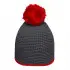 Daiber Pompon Hat with Contrast Stripe - MB7964