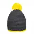 Daiber Pompon Hat with Contrast Stripe - MB7964
