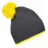 Daiber Pompon Hat with Contrast Stripe - MB7964