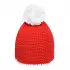 Daiber Pompon Hat with Contrast Stripe - MB7964
