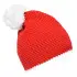 Daiber Pompon Hat with Contrast Stripe - MB7964