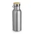  Edelstahl-Trinkflasche mit Bambusdeckel
