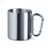  Edelstahltasse mit Karabiner