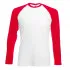 Fruit of the Loom Valueweight Long Sleeve Baseball T - 61-028-0