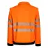 Korntex Hi-Vis Softshell Jacke mit schwarzer Brustpartie - EOSSJ