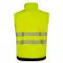 Korntex Hi-Vis Softshell Jacke mit schwarzer Brustpartie - EOSSJ