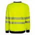Korntex Hi-Vis Sweatshirt mit schwarzer Brustpartie - EOSSW