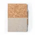  Notizbuch mit Korkeinband