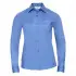 Russell Athletic Ladies Long Sleeve Polycotton Poplin Shirt - R-934F-0