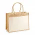 Westford Mill Cotton Pocket Jute Shopper - W427