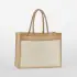 Westford Mill Cotton Pocket Starched Jute Shopper - W480