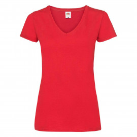 Fruit of the Loom Ladies V-Neck Valueweight T - 61-398-0 