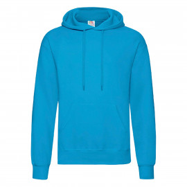Fruit of the Loom 62-208-0 - Classic Hooded Sweat | azure blue - Gr. S 