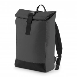 BagBase Reflective Roll-Top Backpack - BG138 