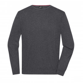 James & Nicholson Men's Round-Neck Pullover - JN1314 