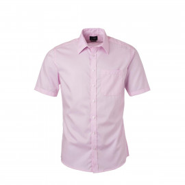 James & Nicholson Men's Shirt Short Sleeve Micro-Twill - JN684 