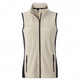 James & Nicholson Ladies' Workwear Fleece Vest - JN855 