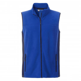 James & Nicholson Men's Workwear Fleece Vest - JN856 