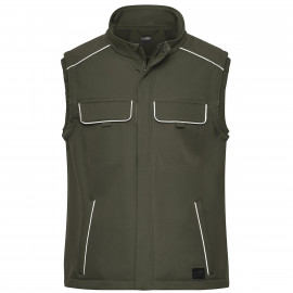 James & Nicholson Workwear Softshell Vest - JN883 
