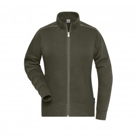 James & Nicholson Ladies' Workwear Sweat-Jacket - JN893 