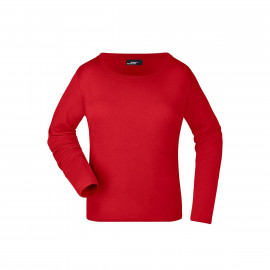James & Nicholson JN903 - Ladies' Shirt Long Sleeved Medium | red - Gr. 3XL 