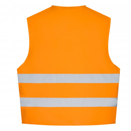 James & Nicholson JN200 - Safety Vest | fluorescent orange - Gr. S-XXL 